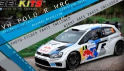 Belkits 1/24 Volkswagen Polo R WRC Red Bull