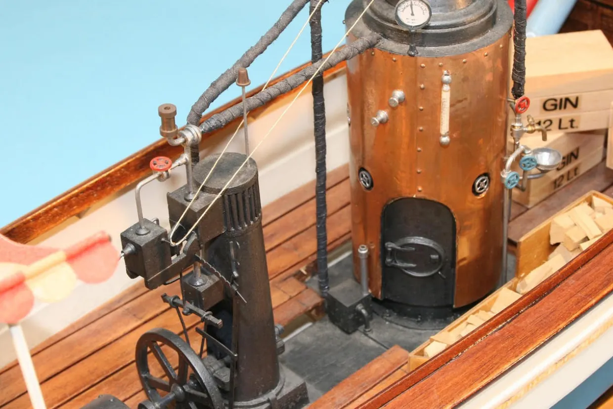 Billings Models 1/12 African Queen Wooden Ship Kit