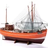 Billings Models 1/33 Krabbenkutter Cux 87 Wooden Boat Kit