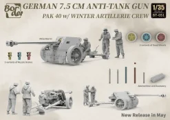 Border Models 1/35 7.5cm PaK 40 Anti-tank Gun