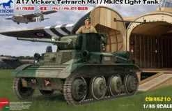Bronco Kits 1/35 British A17 Vickers Tetrarch Mk.I/Mk.ICS