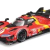 Burago 1/18 Ferrari Racing 499p Le Mans Hypercar Diecast Model