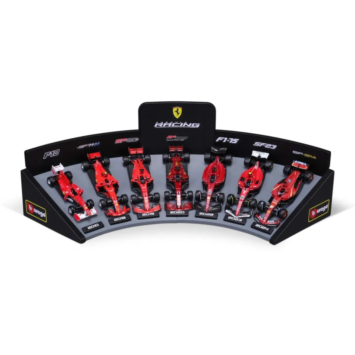 Burago 1/43 F1 Ferrari Deluxe Gift Set