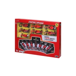 Burago 1/43 F1 Ferrari Deluxe Gift Set