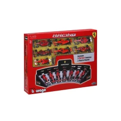 Burago 1/43 F1 Ferrari Deluxe Gift Set