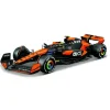 Burago 1/24 F1 McLaren MCL38 2024 With Norris Figure Diecast Model