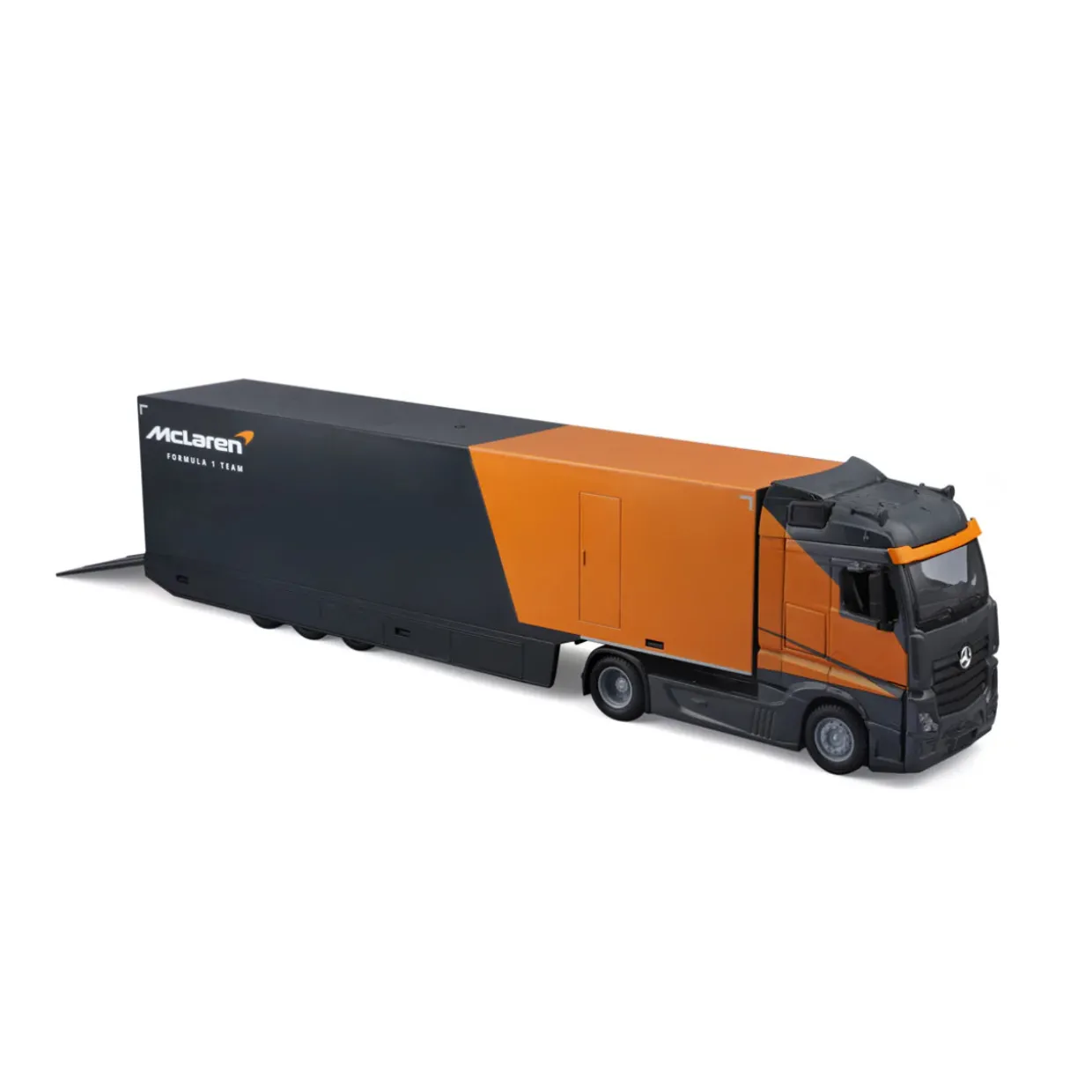 Burago 1/43 F1 McLaren Racing Transporter Lorry MCL38 2024 Lando Norris