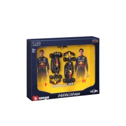 Burago 1/43 F1 Red Bull Racing RB20 2024 Two Pack - Verstappen and Perez