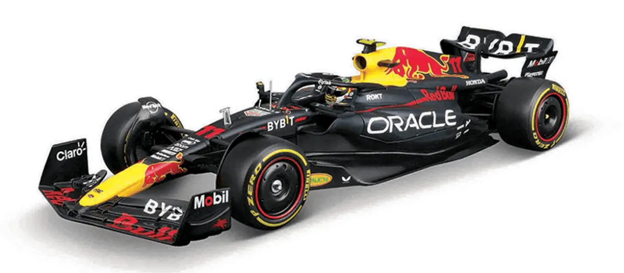 Burago 1/24 F1 Red Bull Racing RB19 2023 Perez Diecast Model Kit