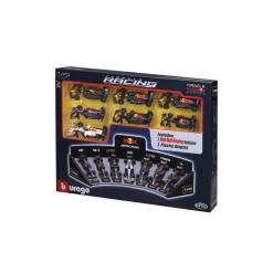 Burago 1/43 F1 Red Bull Racing Deluxe Gift Set