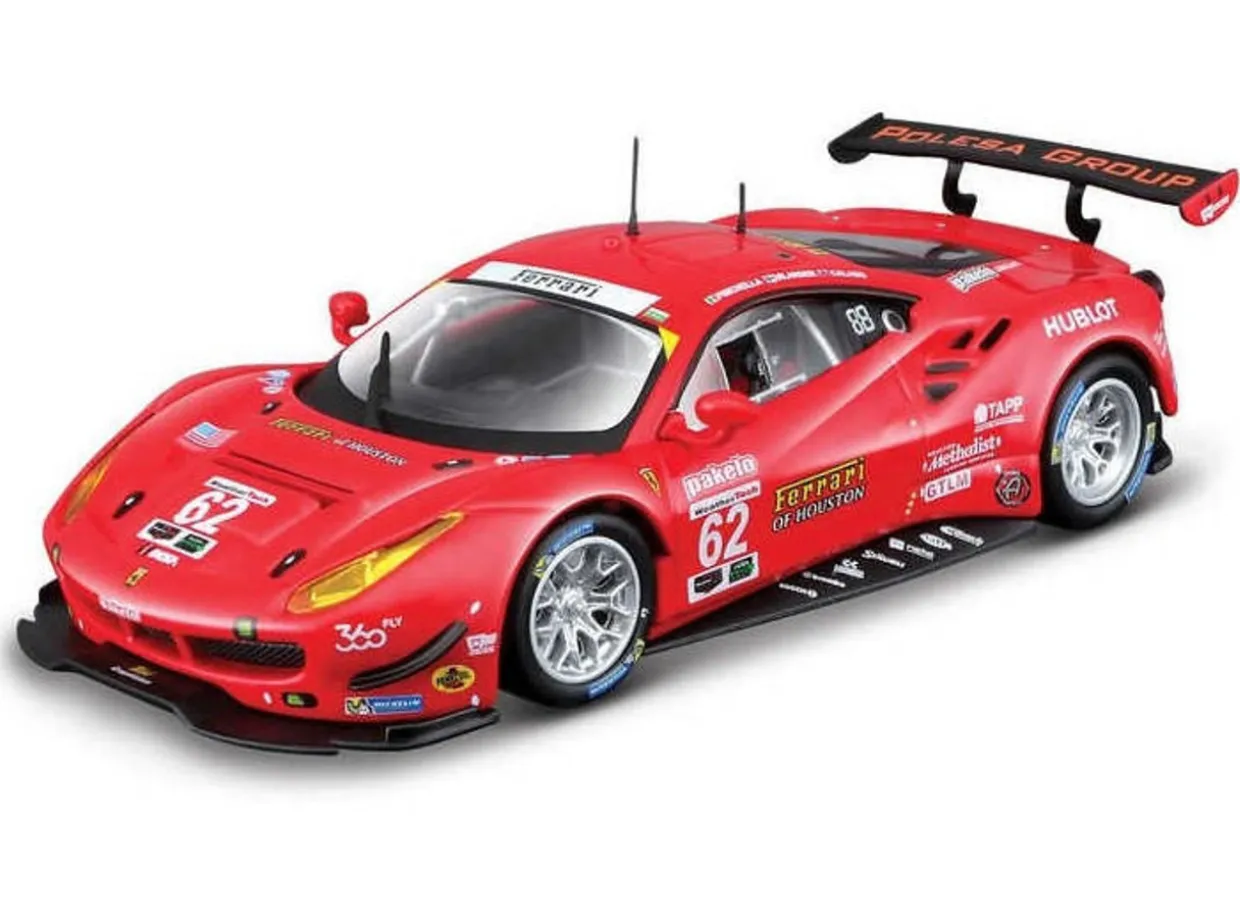 Burago 1/43 Ferrari 488 GTE 2017 Diecast Model