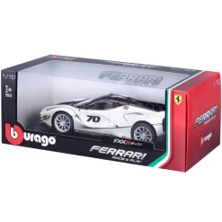 Burago 1/18 Ferrari FXX-K Evoluzione White Diecast Model