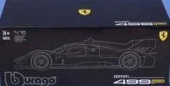 Burago 1/18 Ferrari Racing 499P Le Mans Hypercar 2024 AF Corse #83 Deluxe Hard Case