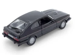 Burago 1/24 Ford Capri 1982 Black Diecast Model
