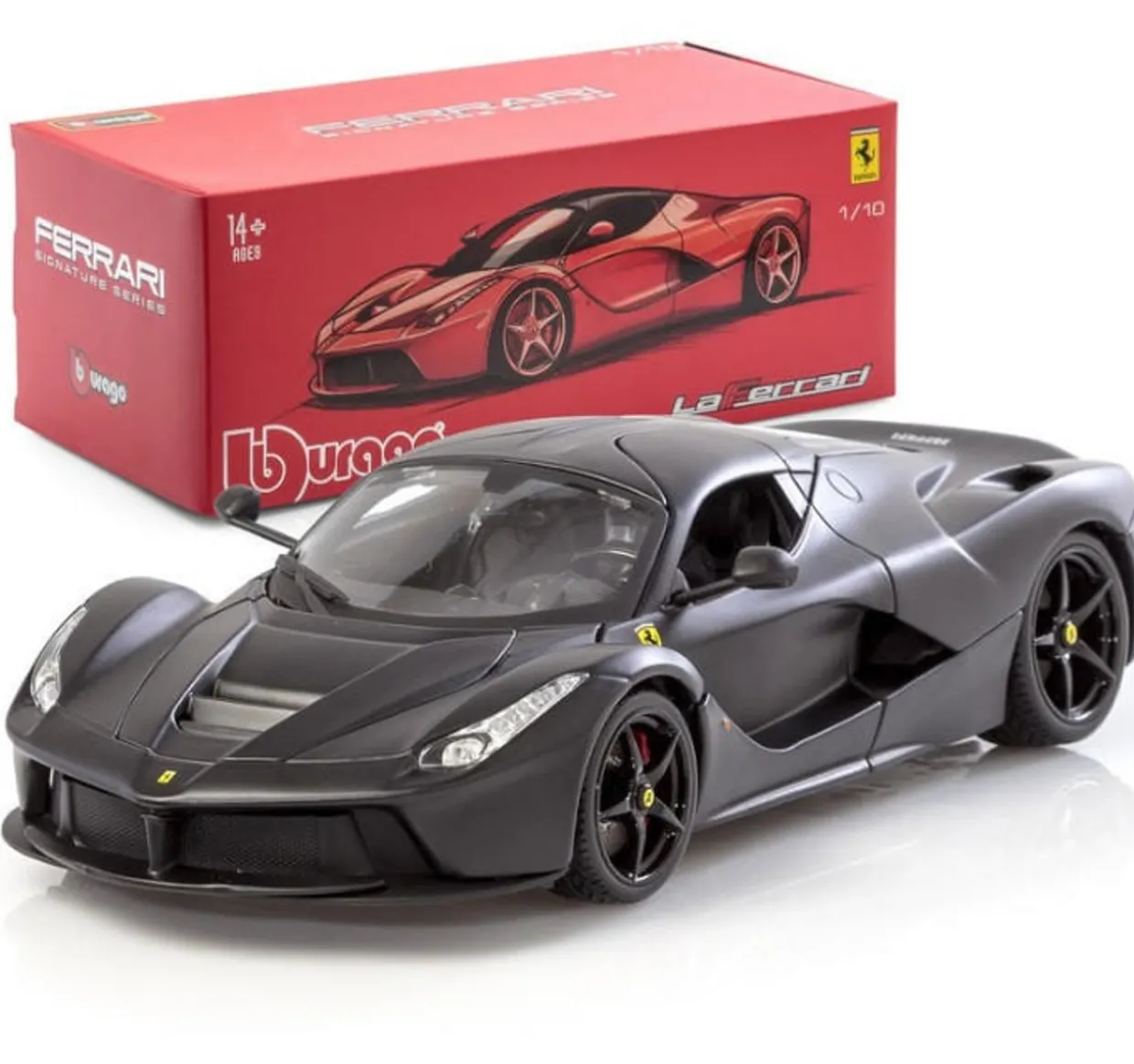 Burago 1/18 LaFerrari Black Diecast Model