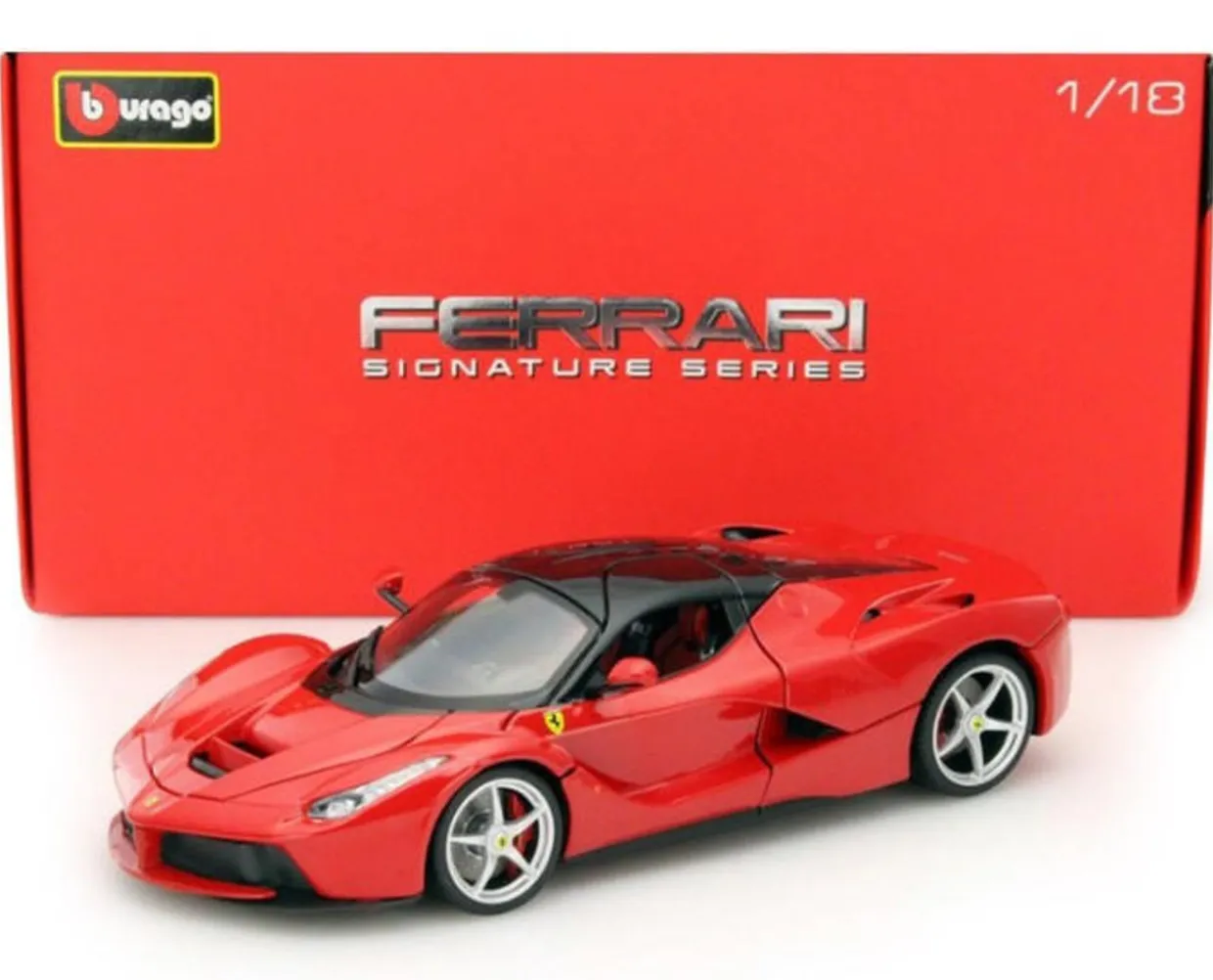 Burago 1/18 LaFerrari Red Diecast Model