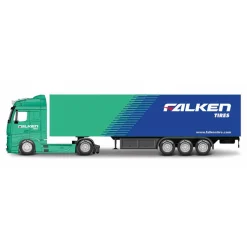 Burago 1/43 M-B Actros Gigaspace Falken