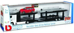Burago 1/43 Mercedes Benz Multicarrier Diecast Model