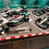 Burago 1/43 Mercedes F1 Lewis Hamilton Highlights 4 Car Set