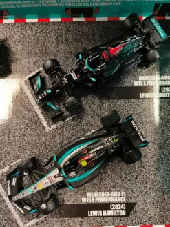 Burago 1/43 Mercedes F1 Lewis Hamilton Highlights 4 Car Set