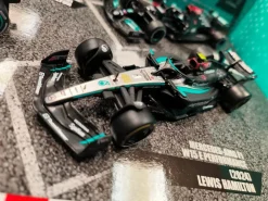 Burago 1/43 Mercedes F1 Lewis Hamilton Highlights 4 Car Set
