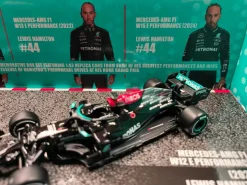 Burago 1/43 Mercedes F1 Lewis Hamilton Highlights 4 Car Set