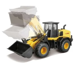 Burago 1/50 New Holland W170D Wheel Loader Diecast Model