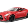 Burago 1/24 Nissan GTR 2017 Red Diecast Model