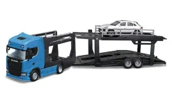 Burago 1/43 Scania S730 Transporter With Lamborghini Urus