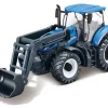 Burago New Holland With Front Loader Diecast Model