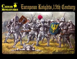 Caesar Miniatures 1/72 European Knights 15th Century