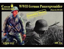 Caesar Miniatures 1/72 WWII German Panzergrenadiers Kursk 1943