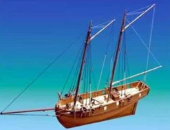 Caldercraft HM Schooner Ballahoo Wooden Model Kit