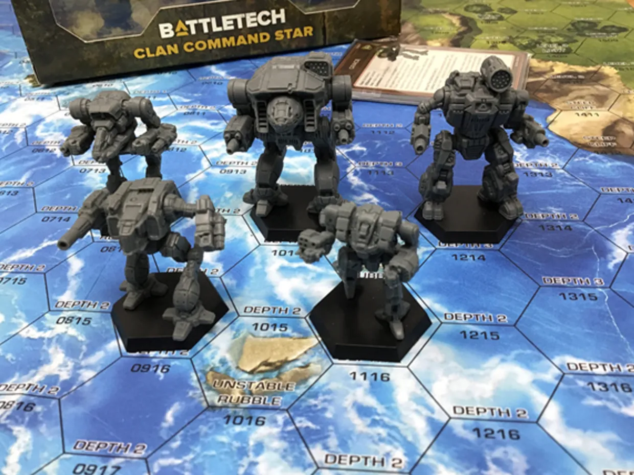 Catalyst Game Labs Battletech Force Pack - Clan Command Star