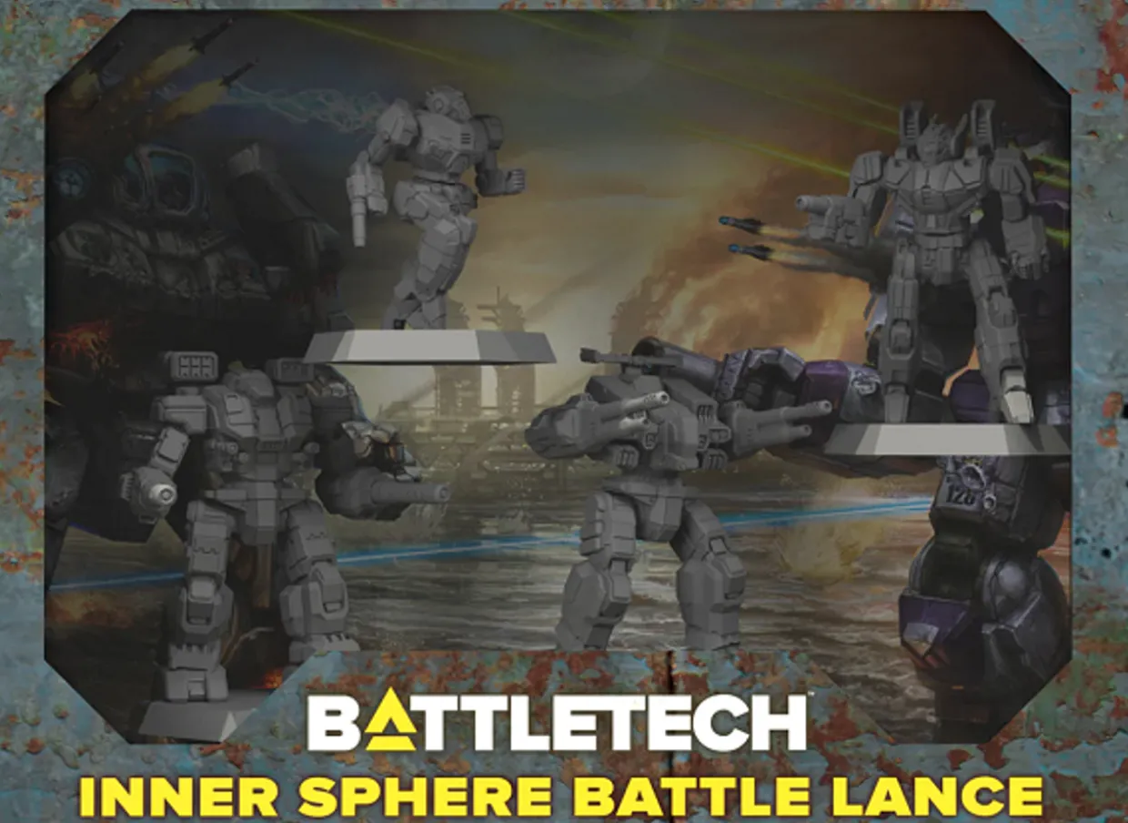Catalyst Game Labs Battletech Force Pack - Inner Sphere Battle Lance