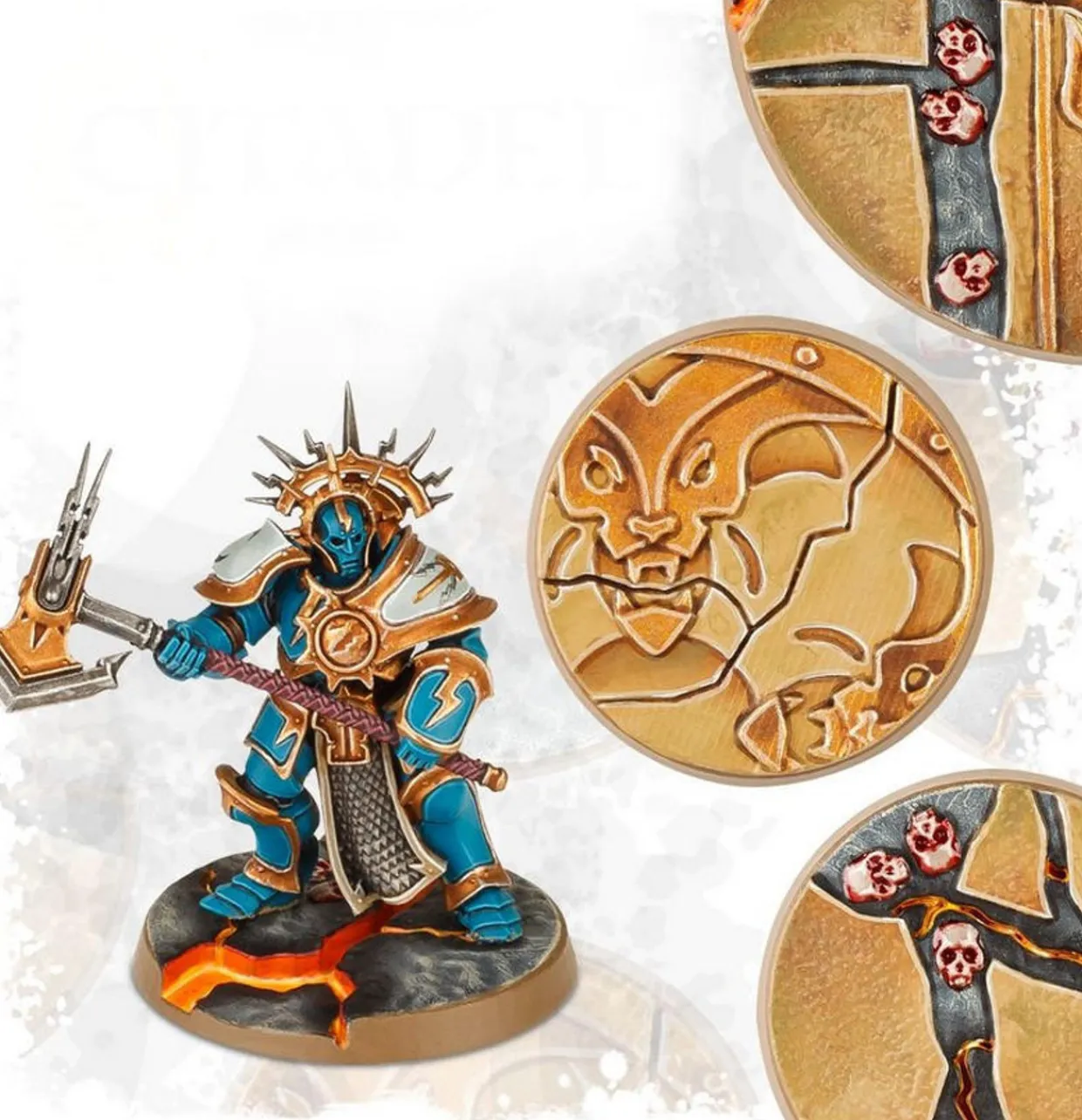 Citadel Shattered Dominion 40 & 65mm Round Bases