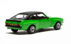 Corgi 1/43 Ford Capri Mk2 3.0S X-Pack, Signal Green Diecast Model