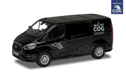 Corgi 1/43 Ford Transit Custom 300L1, Shadow Black (Richard Hammond's The Smallest Cog)