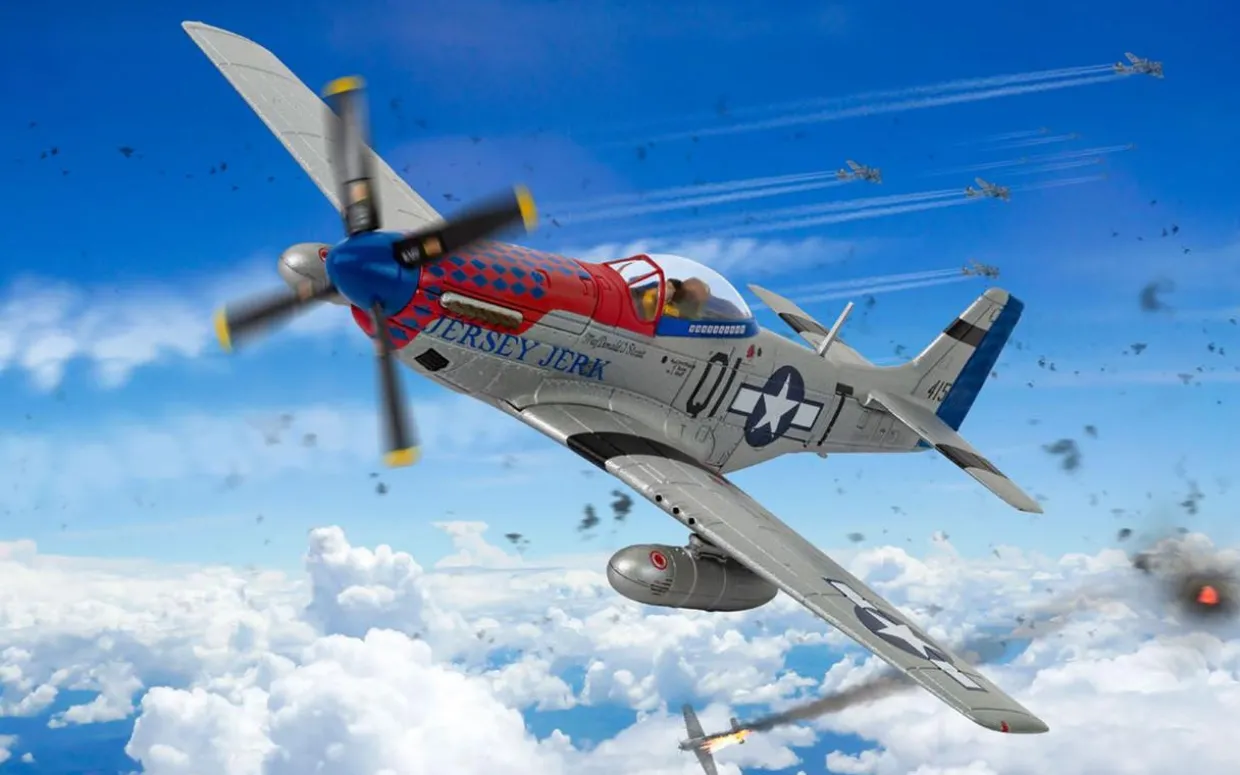 Corgi 1/72 North American P-51D Mustang 'Jersey Jerk' - USAAF 9th Air Force - Major Donald Strait