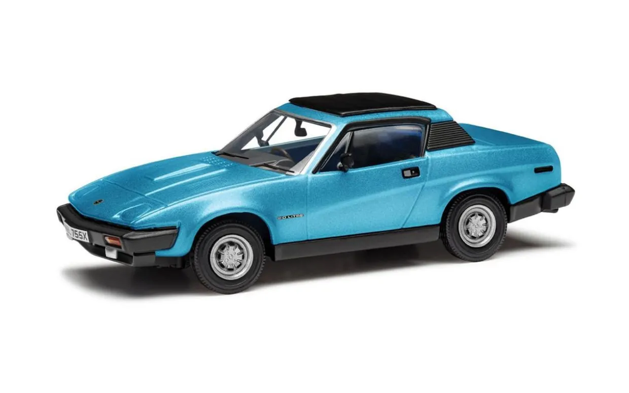 Corgi 1/43 Triumph TR7 2.0 FHC, Persian Aqua Diecast Model