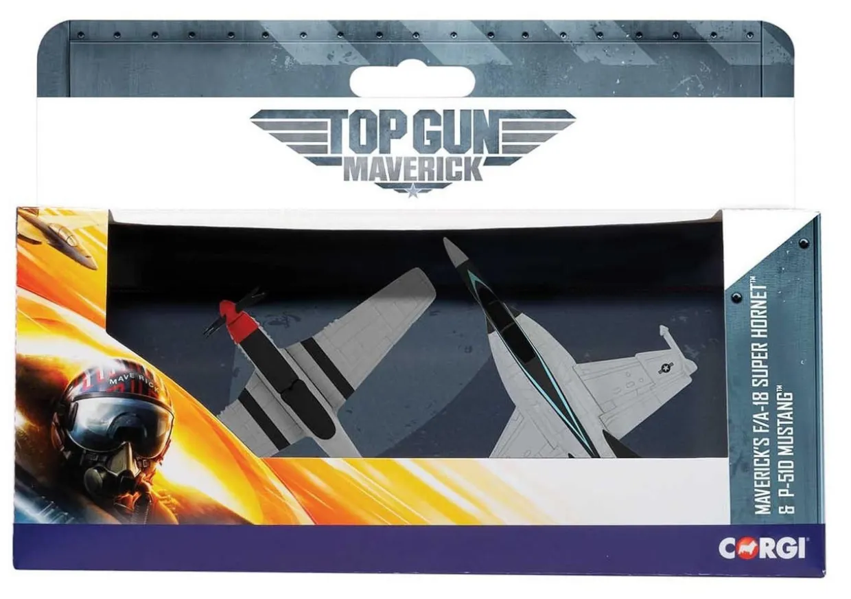 Corgi Maverick’s F A 18 Hornet and P 51D Mustang Diecast Model