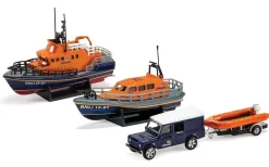 Corgi RNLI Gift Set - Shannon Lifeboat- Severn Lifeboat and Flood Rescue Team
