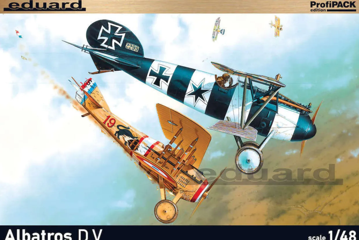 Eduard 1/48 Albatros D.V Profipack Model Kit
