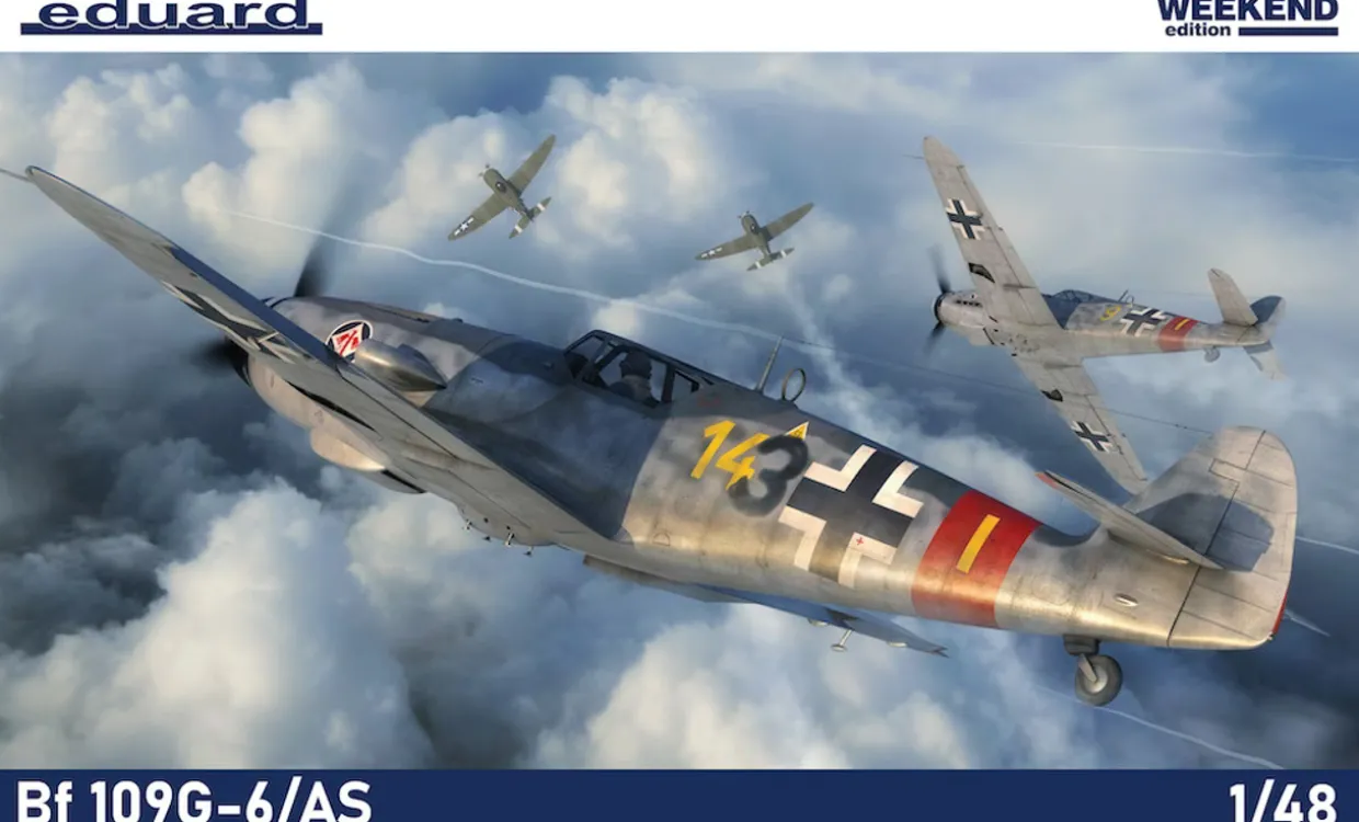 Eduard 1/48 Messerschmitt Bf 109G-6/AS Weekend Edition