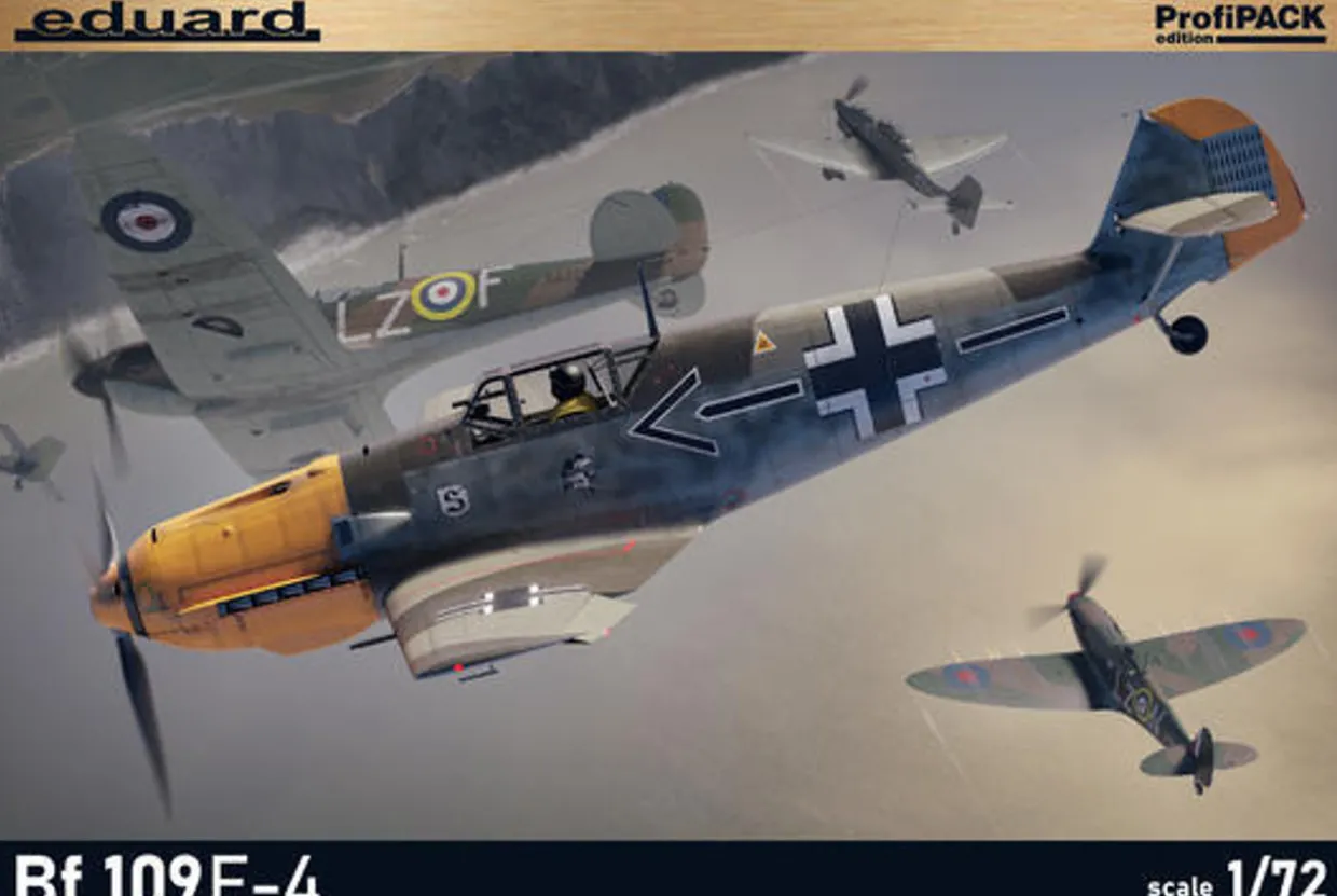 Eduard 1/72 Messerschmitt Bf-109E-4 ProfiPACK edition