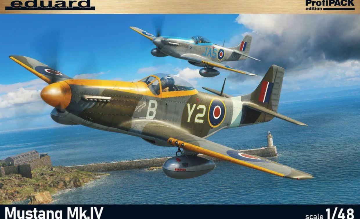 Eduard 1/48 North American Mustang Mk.IV Model Kit
