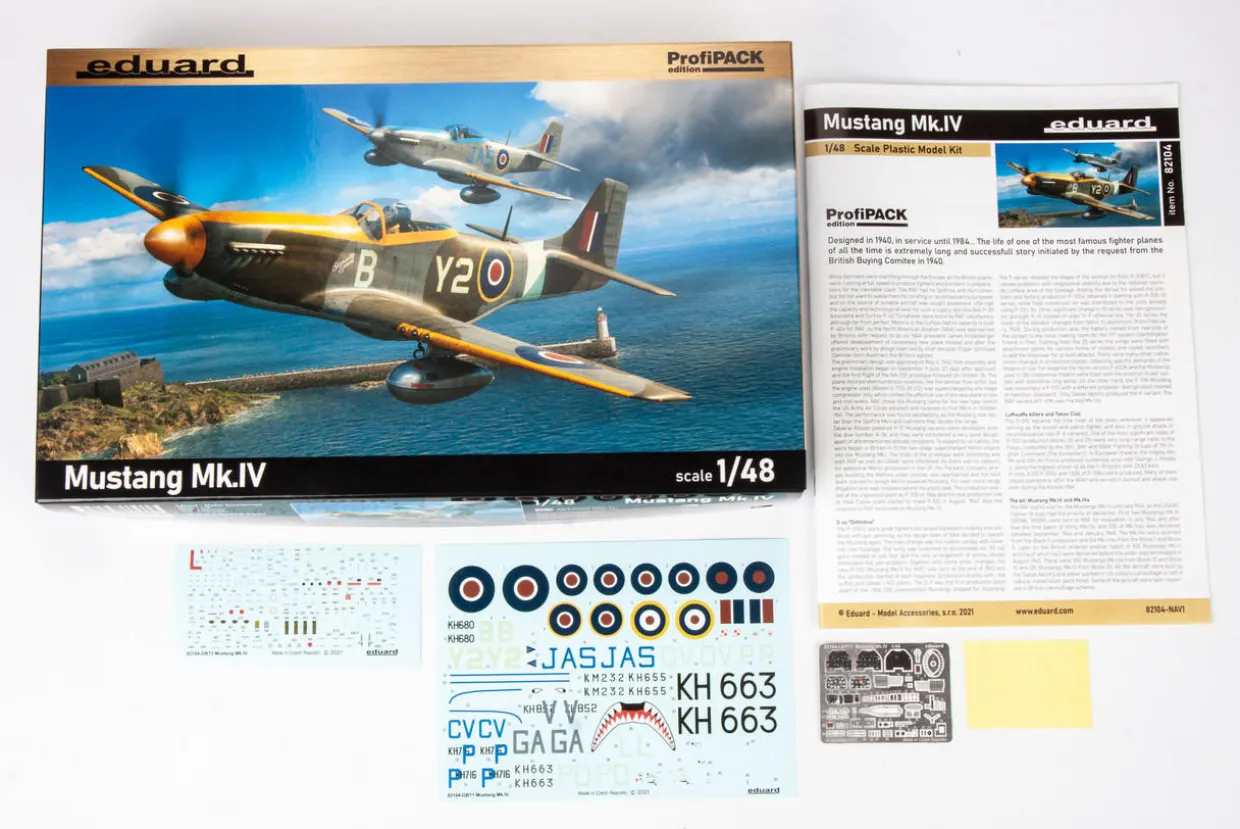 Eduard 1/48 North American Mustang Mk.IV Model Kit
