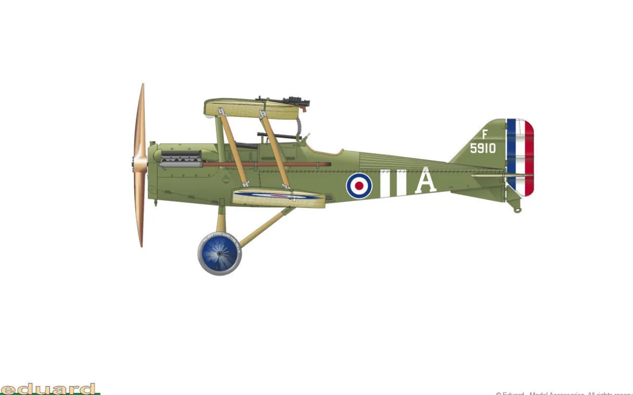Eduard 1/48 Royal Aircraft Factory S.E.5a with Hispano Suiza ProfiPACK