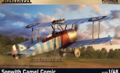 Eduard 1/48 Sopwith Camel Comic Profipack Model Kit