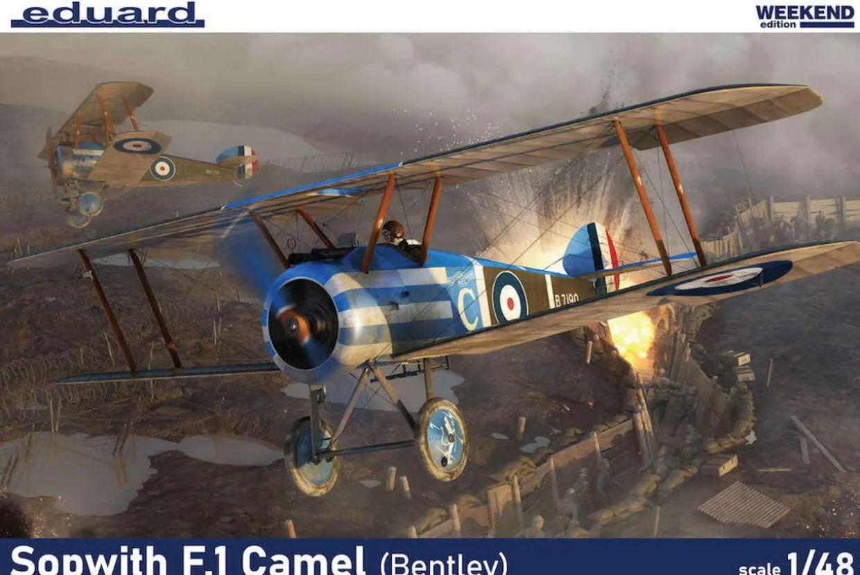 Eduard 1/48 Sopwith F.1 Camel Bentley Weekend Edition Model Kit